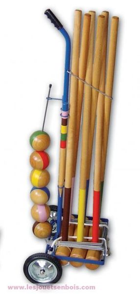 Jeu de croquet 6 joueurs