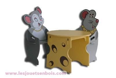 Table Et chaises souris