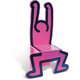 Chaise Keith haring rose