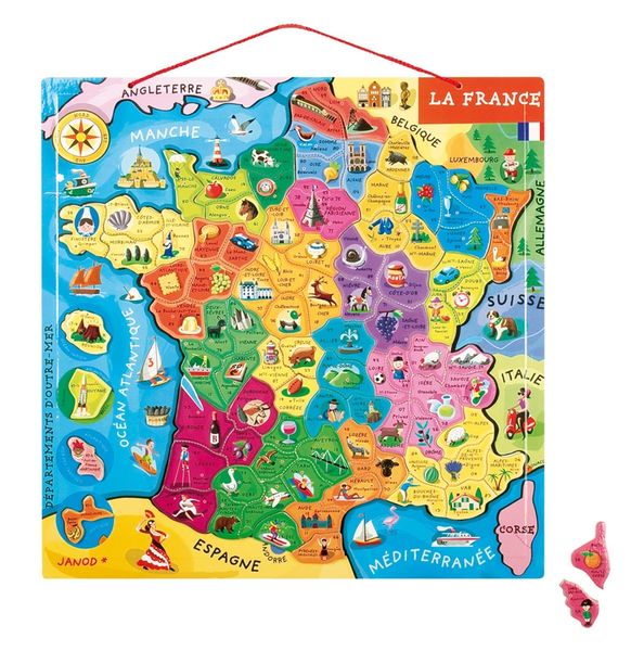 Puzzle Carte de france