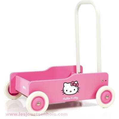 Chariot de marche hello kitty