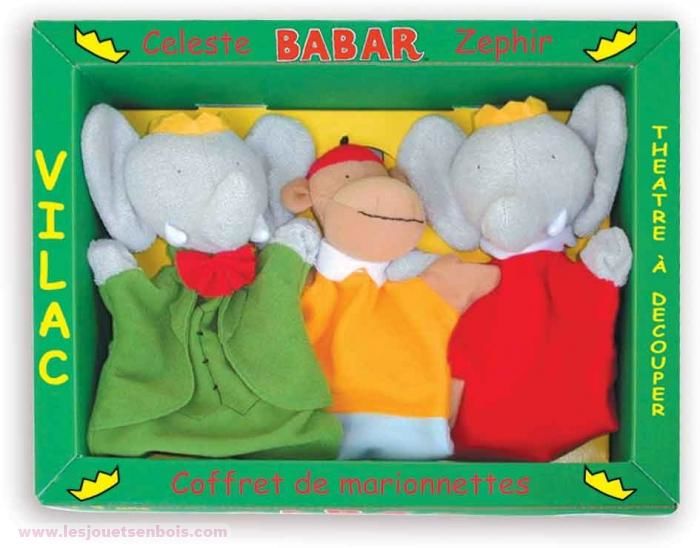 3 Marionnettes babar