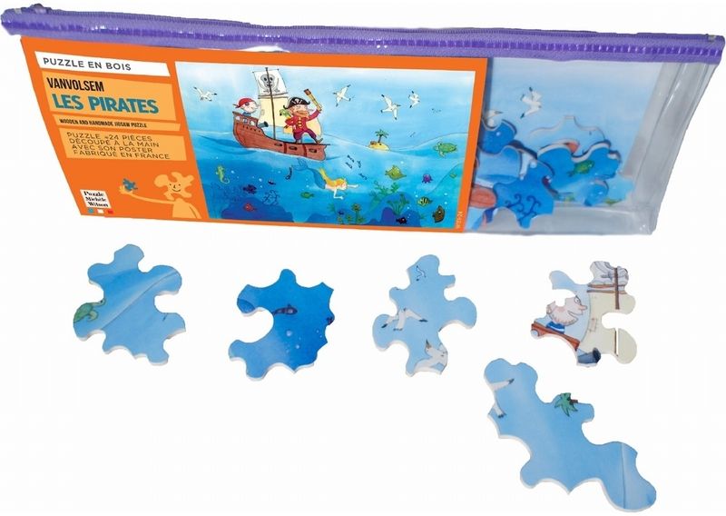 Puzzle d'art Les pirates