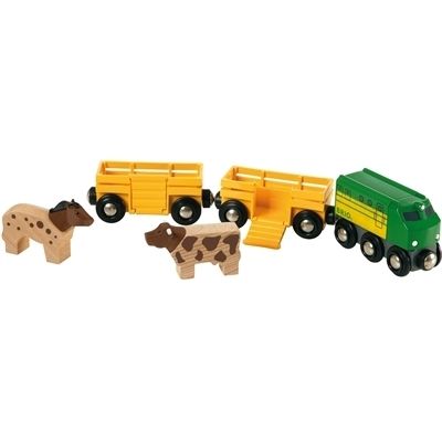 Train des animaux de la ferme