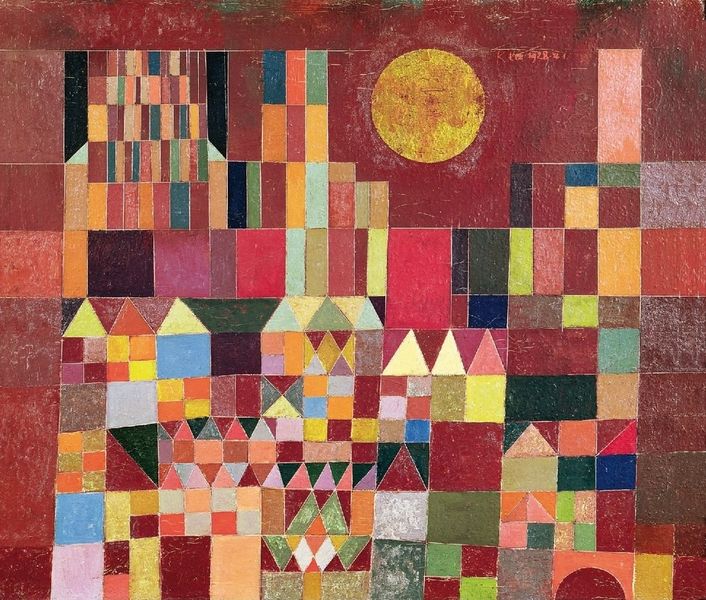 Chteau Et soleil de klee