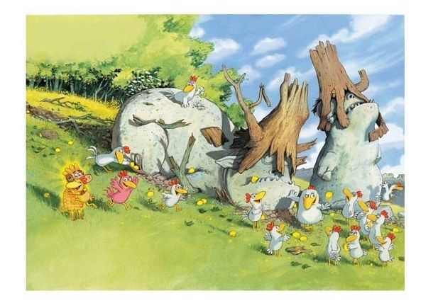 Les Oeufs d'or puzzle
