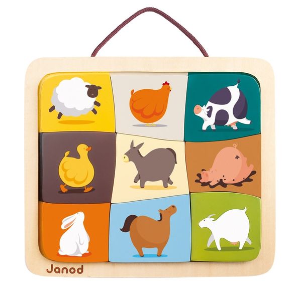 Puzzle Magntique animaux de la ferme