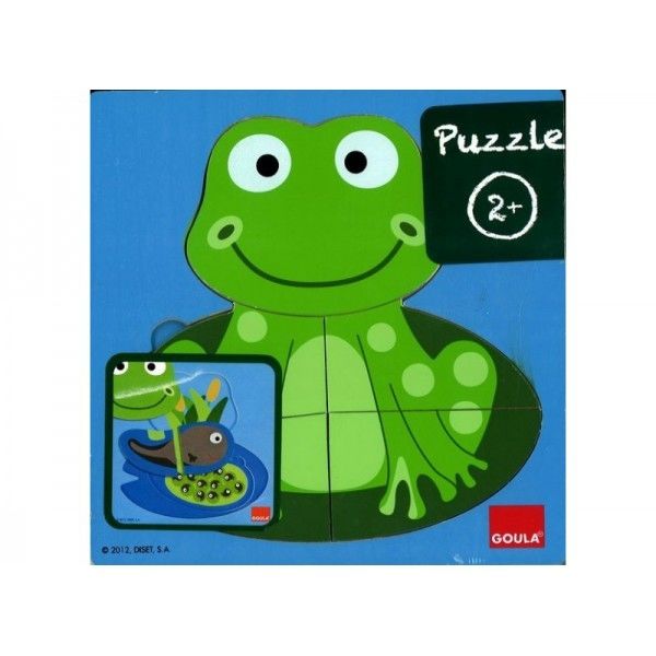 Puzzle grenouille