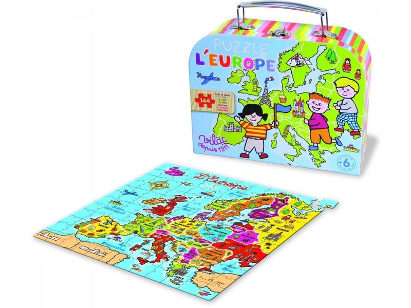 Puzzle carte d'Europe