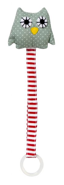 Attache tétine hibou