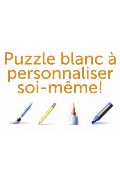 Puzzle blanc