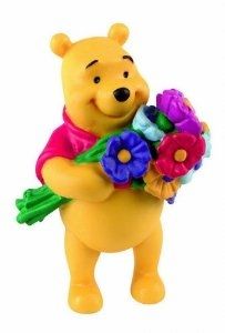 Winnie L'ourson avec fleurs