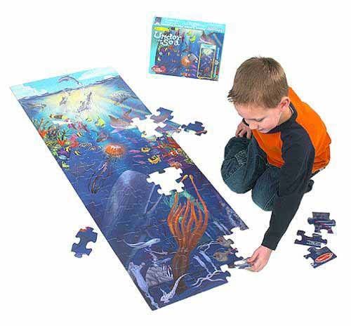Puzzle Gant sous la mer