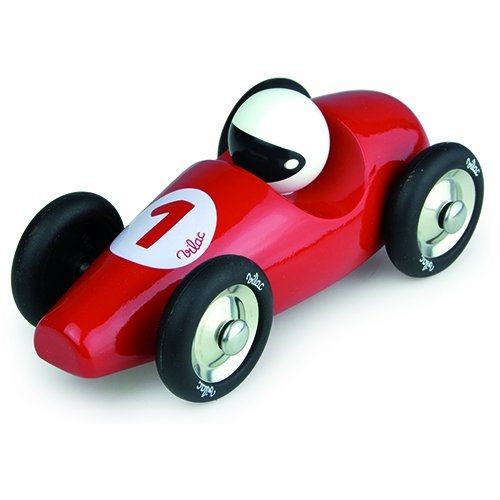 Voiture de course GM rouge
