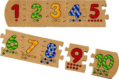 Grand puzzle de chiffres