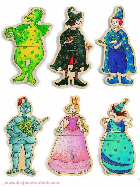 Magnets Personnages fantastiques