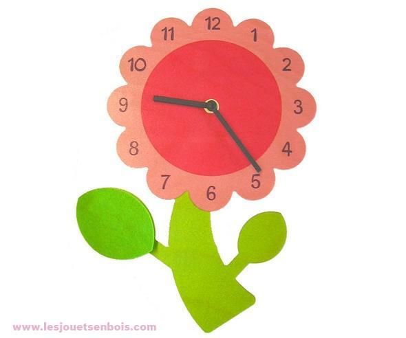 Horloge Fleur