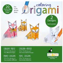 Coloring Origami - Renard FR-11382 Fridolin 1