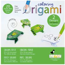Coloring Origami - Grenouille FR-11383 Fridolin 1