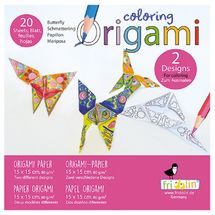 Coloring Origami - Papillon FR-11384 Fridolin 1