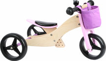 Draisienne Tricycle 2 en 1 Rose LE11612 Small foot company 1