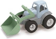 Tracteur pelleteuse en bioplastique vert DA5631 Dantoy 1