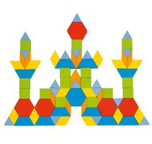 Mosaïque formes géométriques 250 pcs GK58557 Goki 1