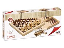Échecs, Dames et Backgammon CA648 Cayro 1