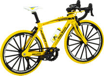 Vélo miniature articulé jaune UL-8359 Jaune Ulysse 1