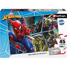 Puzzle Spiderman contre les méchants 45 pcs N86185 Nathan 1