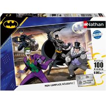 Puzzle Les ennemis de Batman 100 pcs N86224 Nathan 1