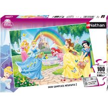 Puzzle Jardin des princesses Disney 100 pcs N86708 Nathan 1