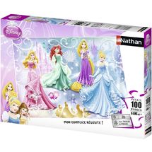 Puzzle Princesses étincelantes Disney 100 pcs N86720 Nathan 1