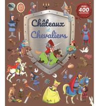 400 autocollants Châteaux et chevaliers PI-6633 Piccolia 1