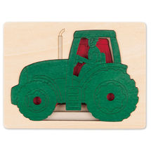 Puzzle 5 tracteurs en 1 HA-E6513 Hape Toys 1