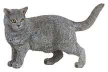 Figurine chat Chartreux PA54040 Papo 1
