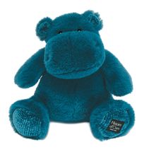 Peluche Hippo Hip Chic bleu 25 cm HO3107 Histoire d'Ours 1