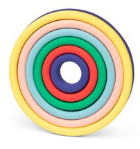 Cercles colorés en silicone LL025-001 Little L 1