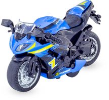 Moto miniature à friction Bleue UL-8355 bleu Ulysse 1