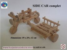 Side car - bois naturel ETA0116-1074 Equilibre et aventure 1