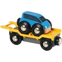 Wagon Transport de voiture bleu BR33577-3689 Brio 1
