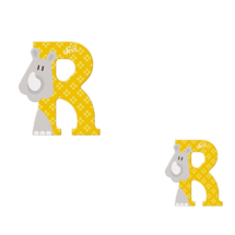 Lettre R - Rhinocéros SE-83018 Sevi 1