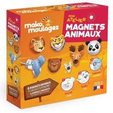 Mon atelier moulage Magnets Animaux MM39095 Mako Créations 1