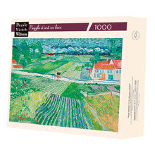 Paysage d'Auvers de Van Gogh A1118-1000 Puzzle Michèle Wilson 1