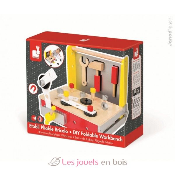 Luge En Bois Pliable : Etabli pliable Bricolo Redmaster, un ?tabli et ses outils en bois de Luge En Bois Pliable : Etabli pliable Bricolo Redmaster, un ?tabli et ses outils en bois de