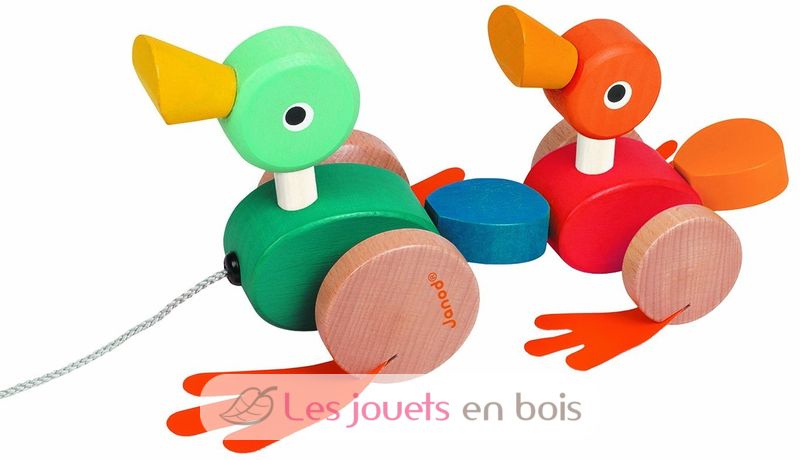 Canard Family à promener Janod : King Jouet, Activités d'éveil Janod Jeux