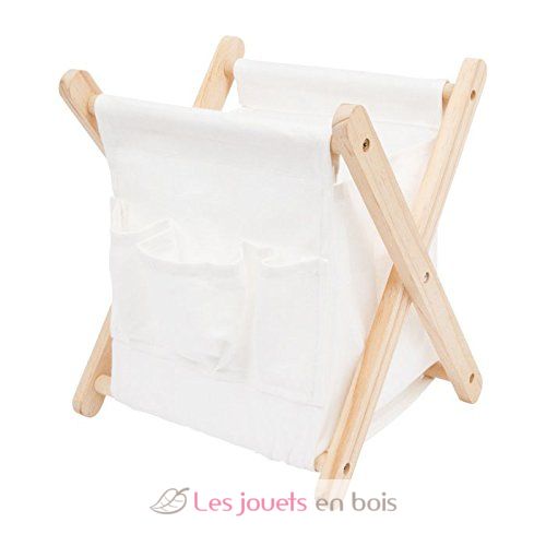 Luge En Bois Pliable : Legler 6913 – Bac de rangement pliablepliant, r?cipient en tissu Luge En Bois Pliable : Legler 6913 – Bac de rangement pliablepliant, r?cipient en tissu