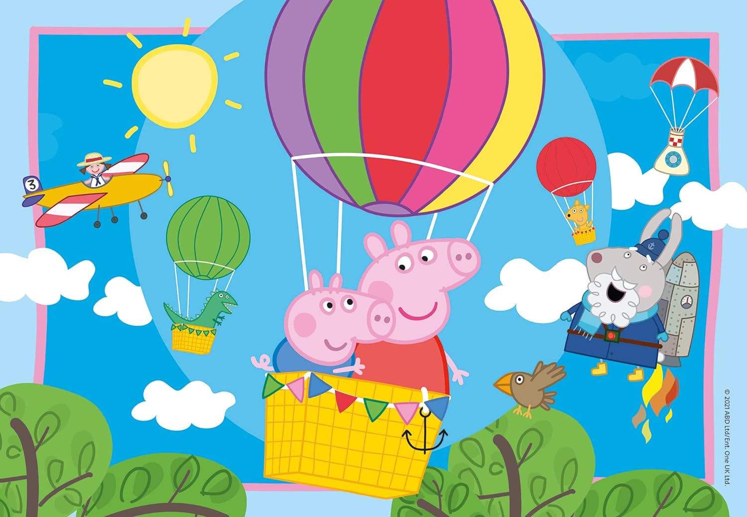 couverture de : Puzzle Peppa Pig 24 pi&eacute;ces