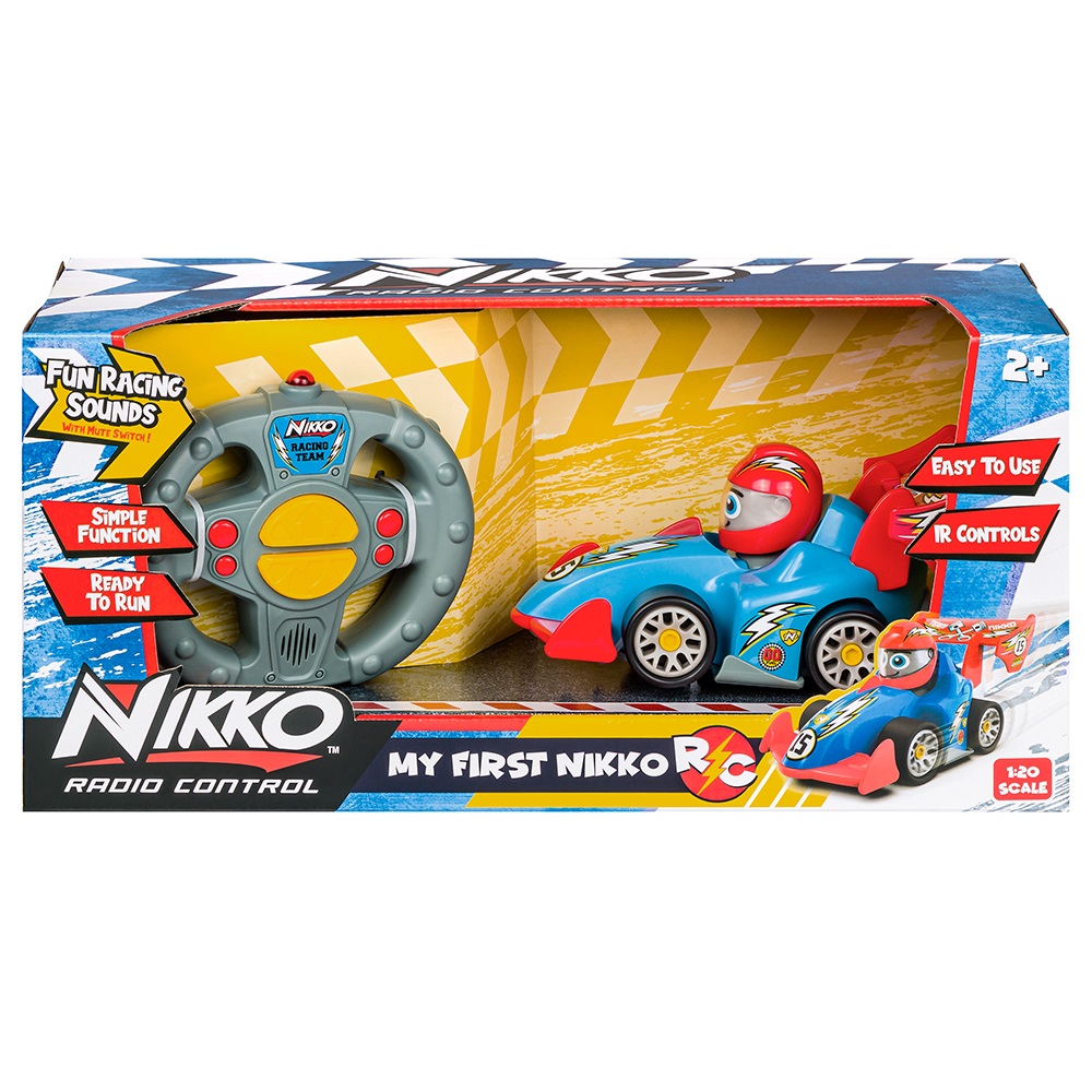 Voiture Radio Commandée Nikko Mini Aero - Échelle 1:24, Complète, état Correct