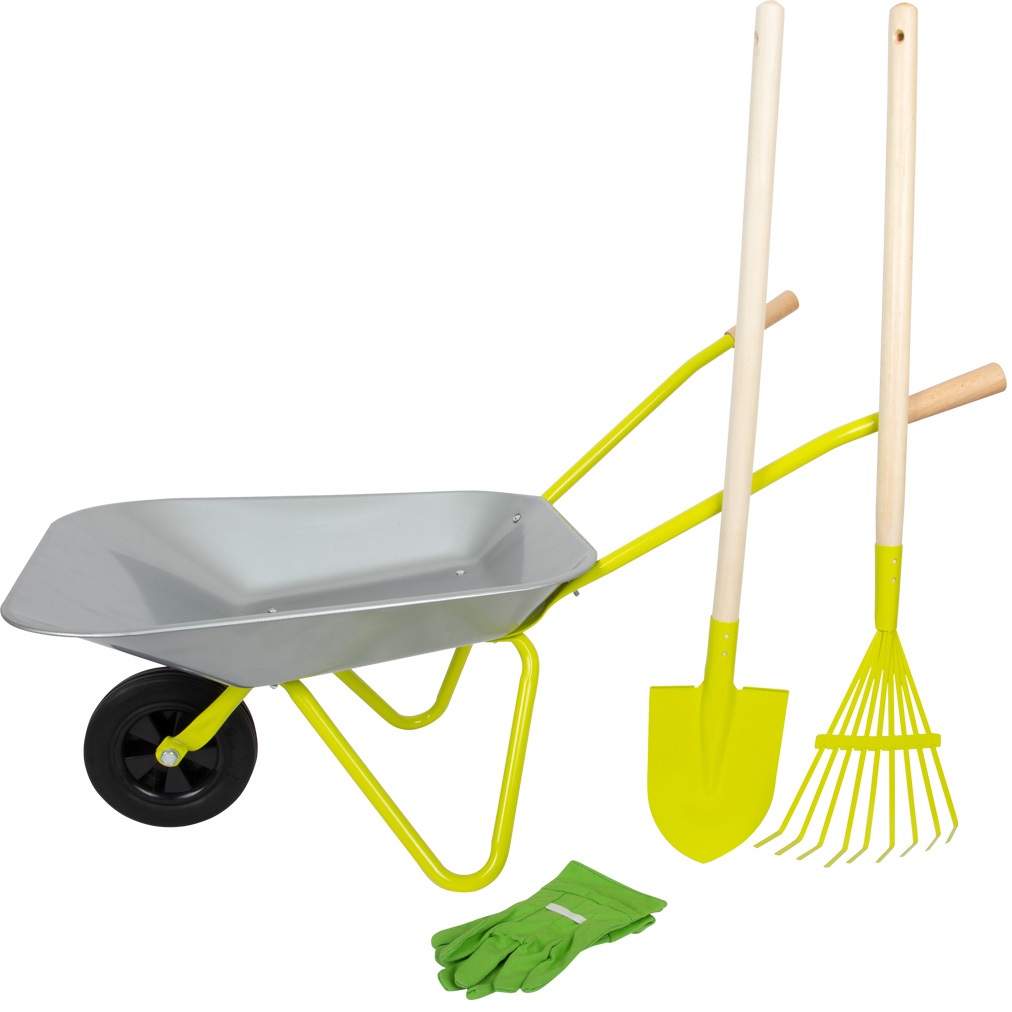 Simba Brouette avec outils de jardinage Enfants Jouets de